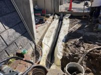 透水管敷設状況